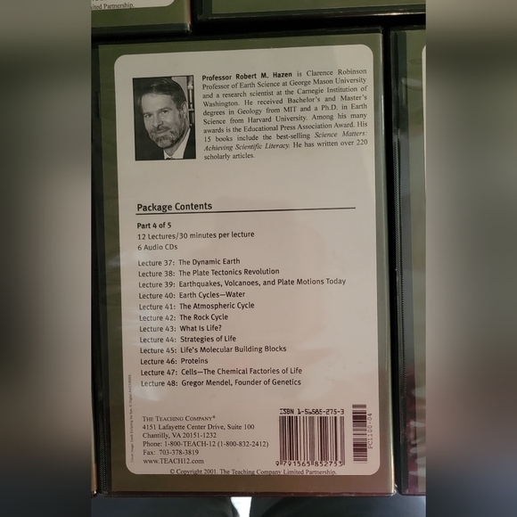 The Joy of Science Parts 1-5 CDs with course guidebooks The Great Courses - Picture 6 of 7